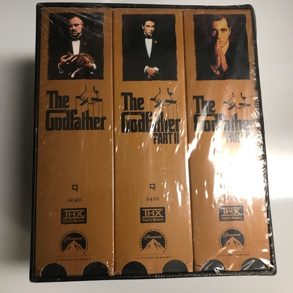 The Godfather Collection 6pk VHS Semi-Sealed - Picture 1 of 5